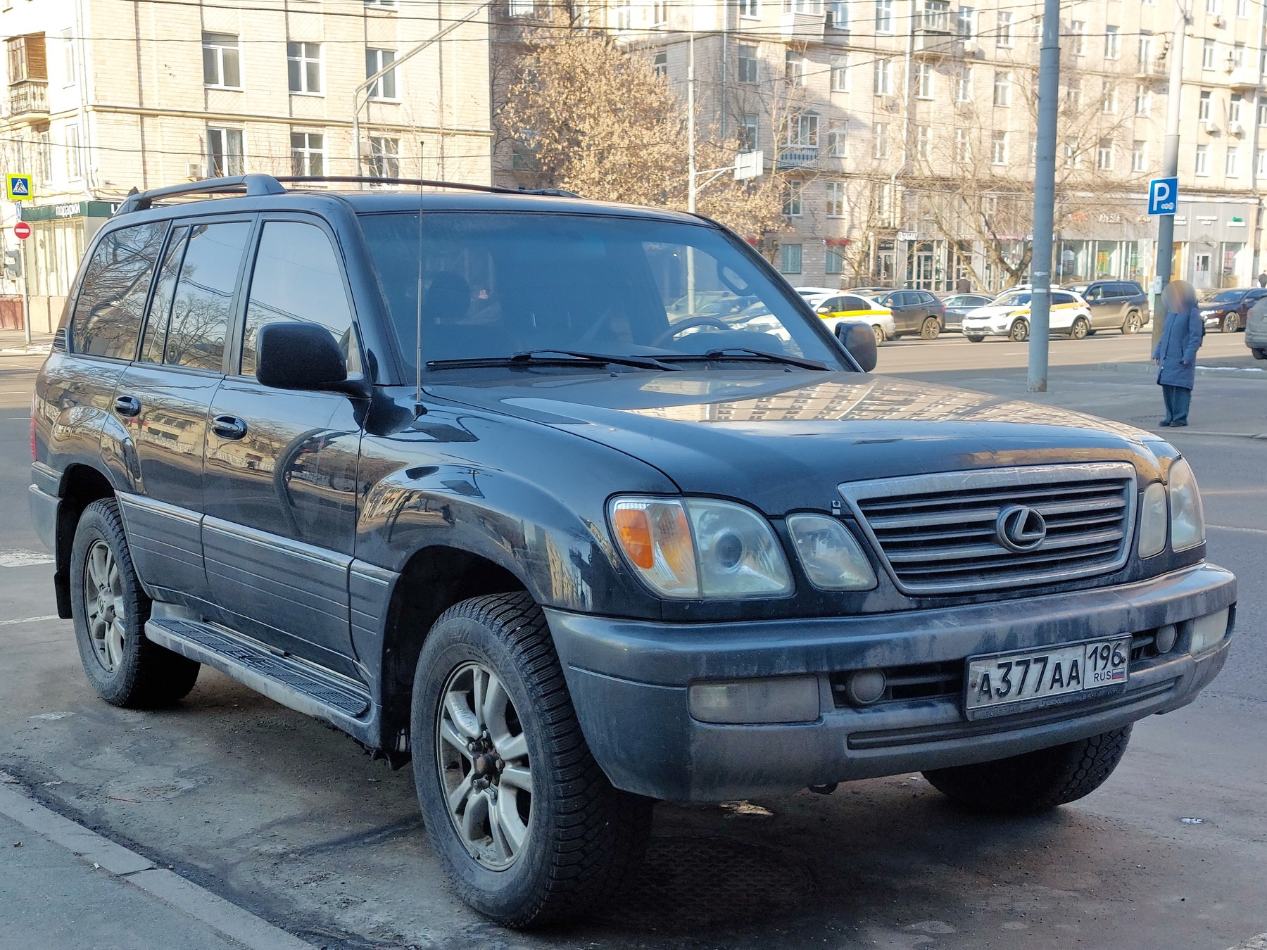 а 377 аа 196, Lexus LX 2nd gen (J100), 1998–2007