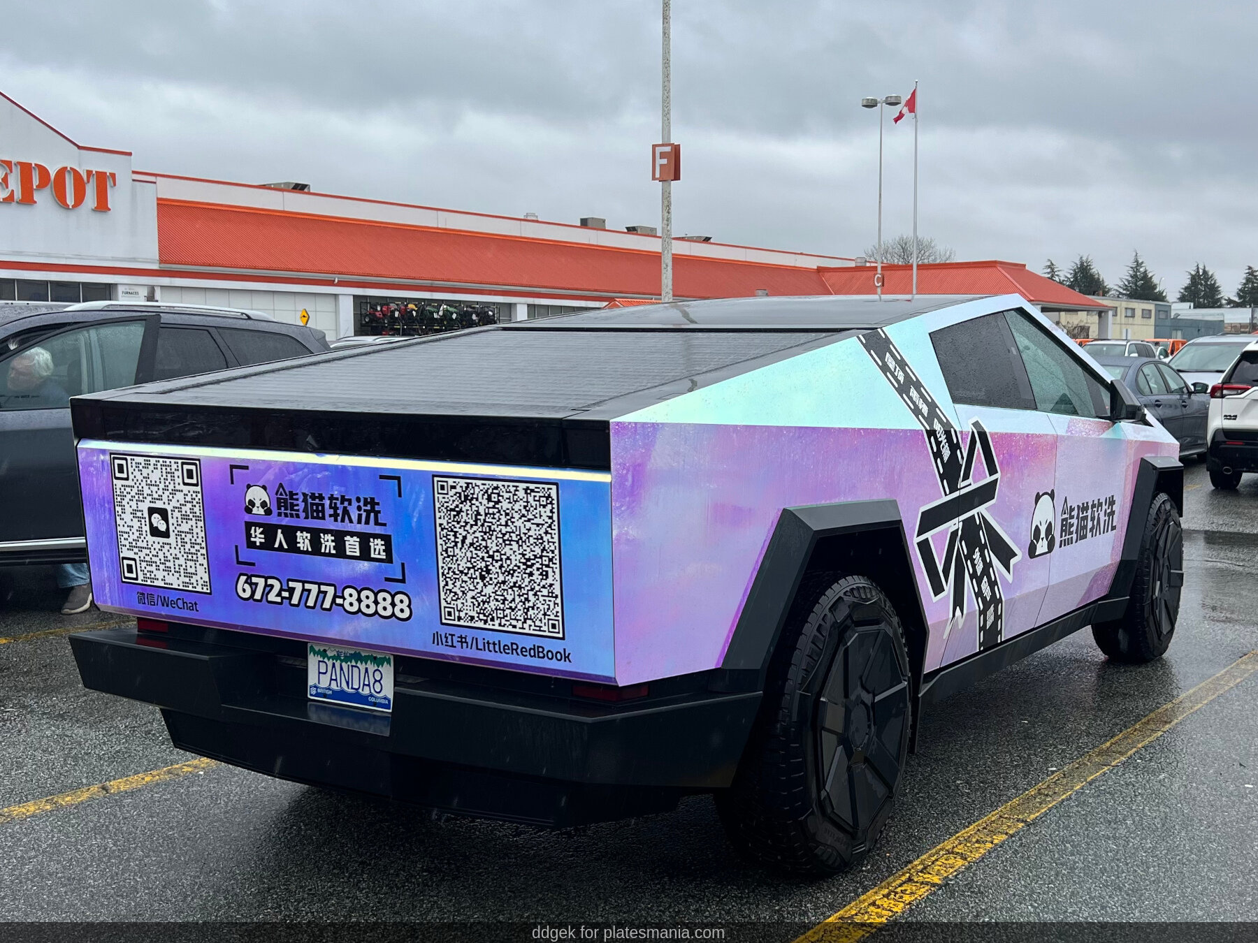 PANDA8, Tesla Cybertruck 1st gen, 2023–