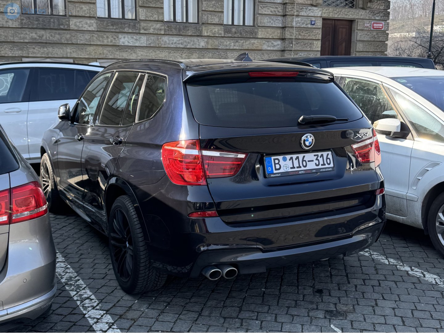 B 116-316, BMW X3 2nd gen (F25), 2010–2017 (don't set)