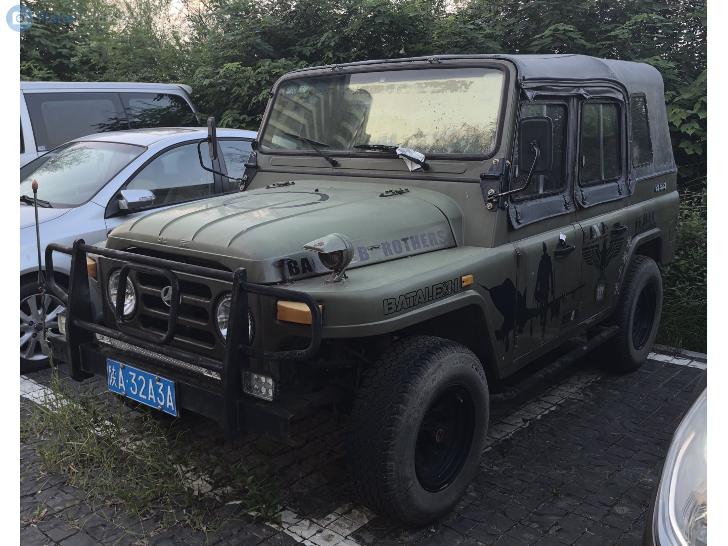 陕A·32A3A, BAW BJ212 1st gen, 1964–1986