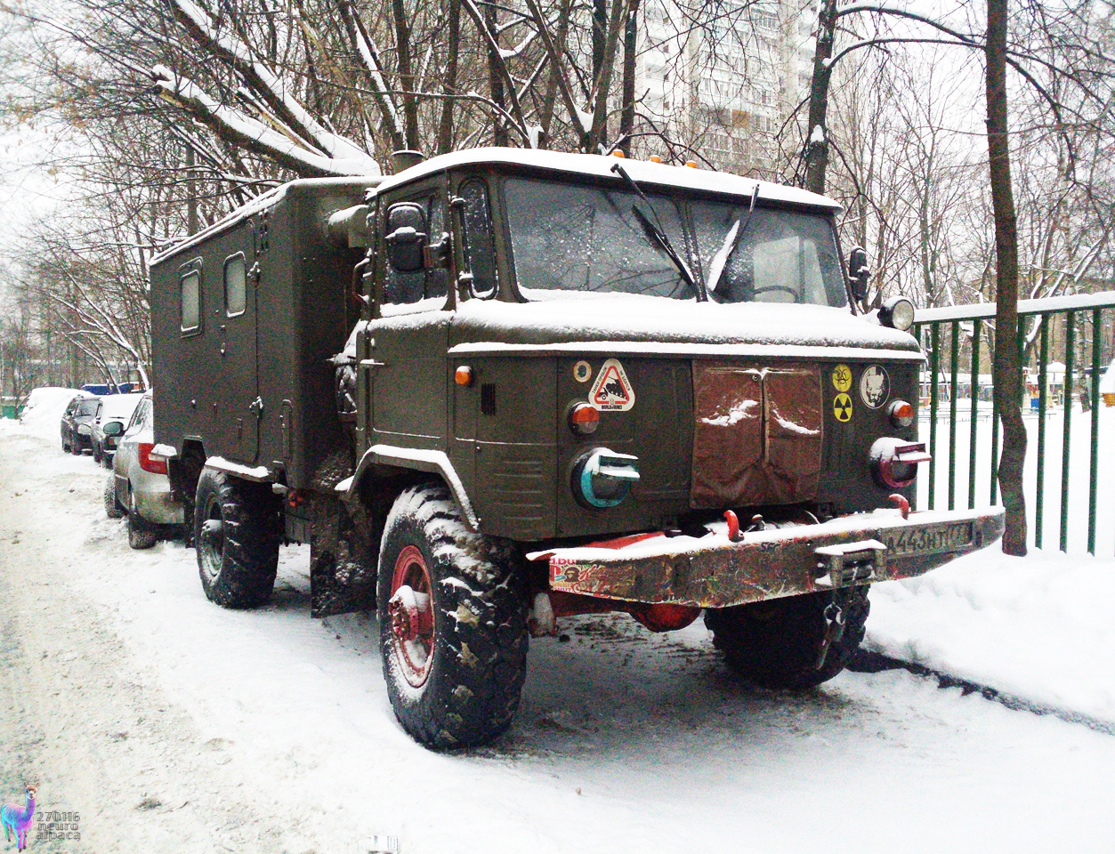 а 443 нт 777, GAZ 66 66 (1964–1999)