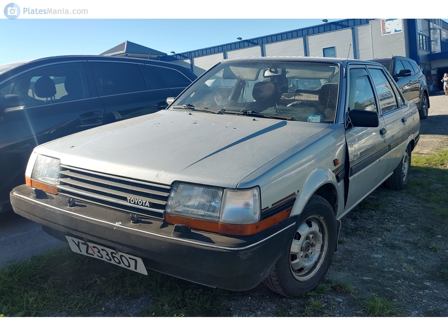 YZ 33607, Toyota Carina II 1st gen (T150) Sedan, 1984–1988
