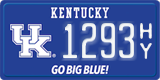 Kentucky, Specialty plates (1234 A/B)