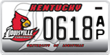 Kentucky, Specialty plates (1234 A/B)