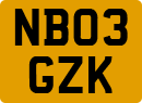 License plate of the United Kingdom, 2001 year system