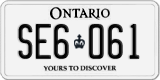 Ontario, PRP, Truck, Bus (AB1-234)