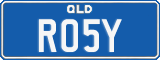 Queensland, Vanity Plates