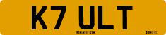 License plate of the United Kingdom, 1983 year system