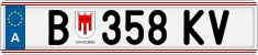 License plate of Austria, Regular plates