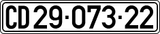 License plate of Israel, Diplomatic