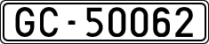 License plates of Spain, 1900 year series