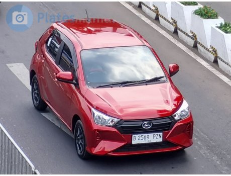 B 2569 PZN, Daihatsu Ayla