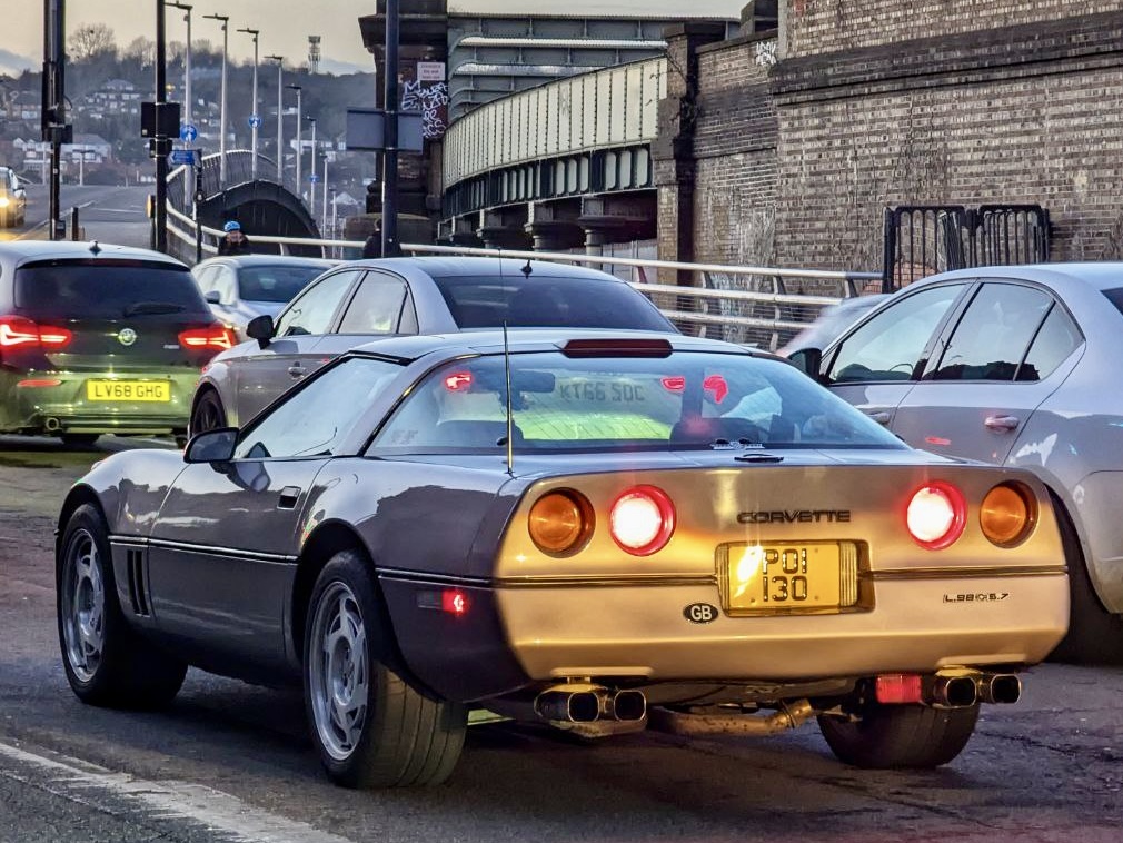 POI130, Chevrolet Corvette 4th gen (Sport Coupé) Targa (C4; 07), 1983–1990
