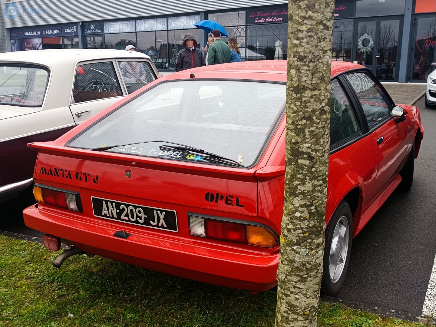 AN-209-JX, Opel Manta 2nd gen 3-door Hatch (B2), facelift, 1982–1988
