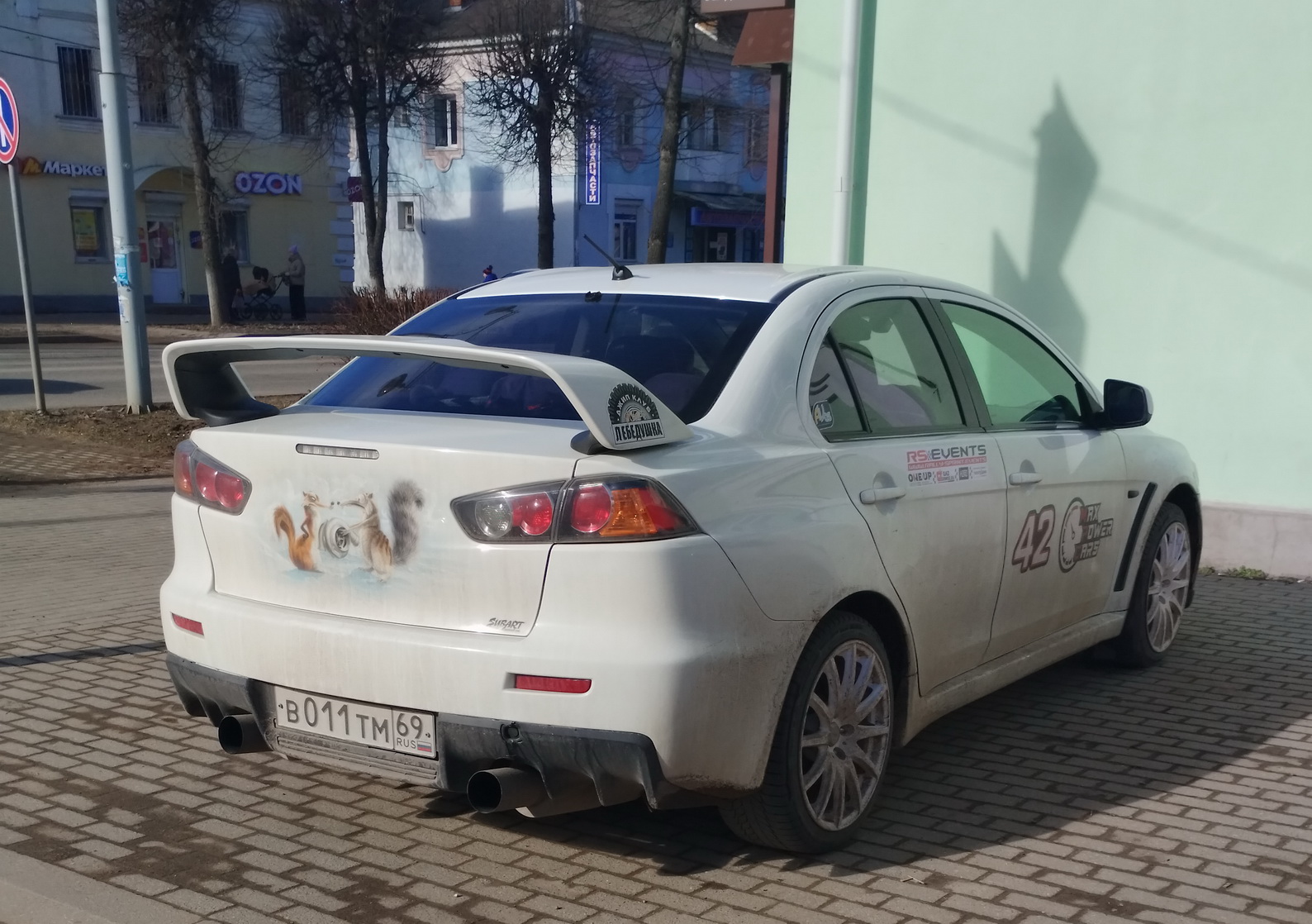 в 011 тм 69, Mitsubishi Lancer Evolution 4th gen (X) (CZ4A), 2007–2016