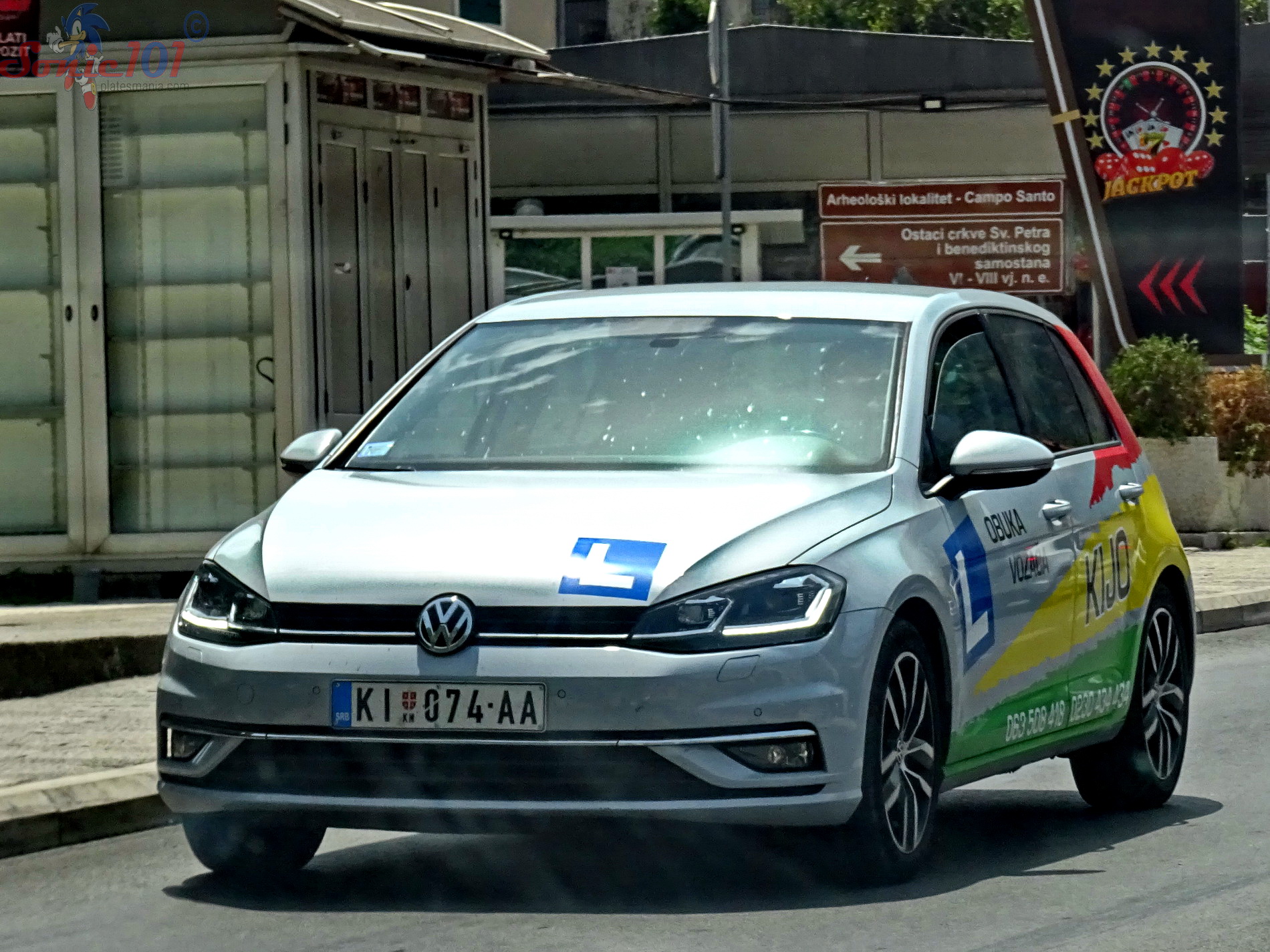 KI 074-AA, Volkswagen Golf 7th gen 5-door Hatch (5G), facelift, 2017–2021