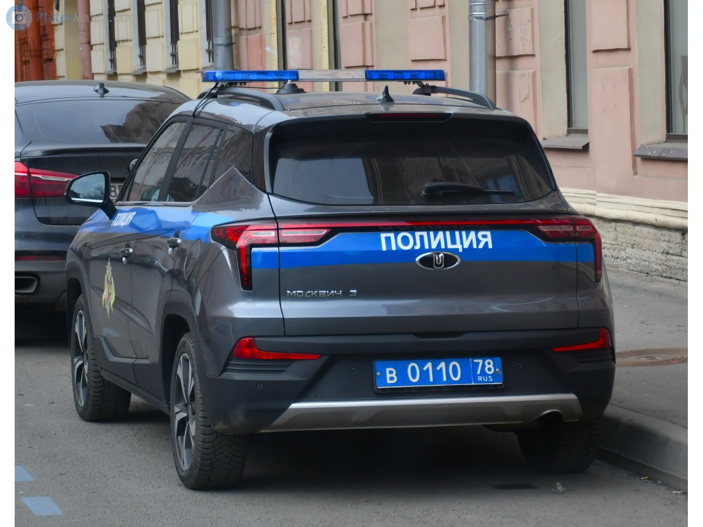 в 0110 78, Moskvich (AZLK) 3 213505 (DA21), 2022– (rebadged JAC JS4)