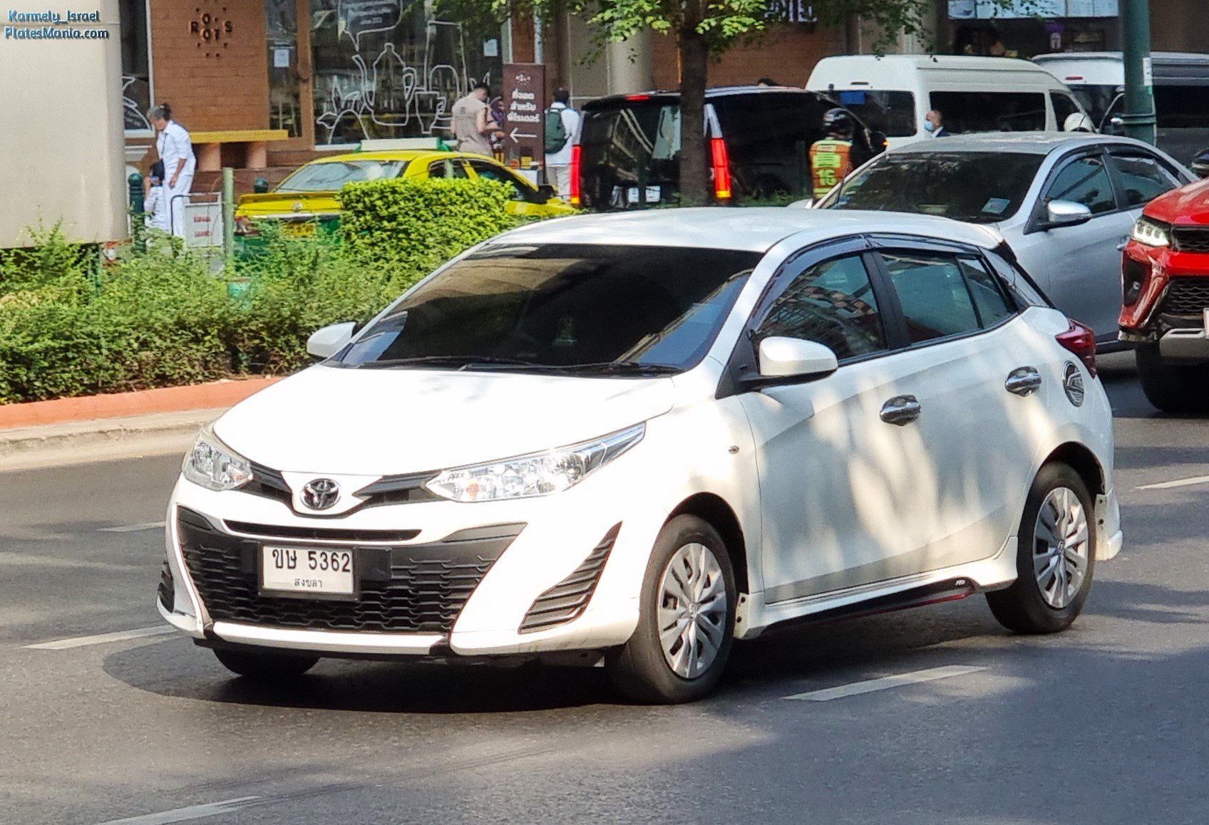 ขษ 5362, Toyota Yaris 3rd gen Hatch (XP150), 1st facelift, 2017–2020 (–present for VN-market)