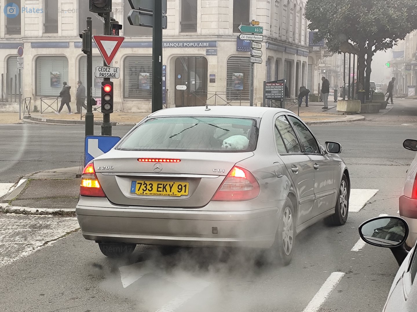 733 EKY 91, Mercedes-Benz E-Klasse 3rd gen Sedan (W211), 2002­–2009