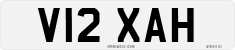 License plate of the United Kingdom, 1983 year system