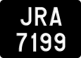License plate of Malaysia, A(BC) 1(234)
