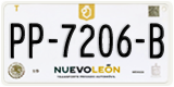 Nuevo León, Trucks (AA-0000-A)