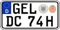German license plate, Plates for oldtimers (type 