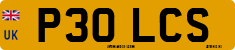 License plate of the United Kingdom, 1983 year system
