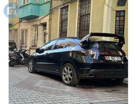 59 AGT 076, Honda Civic
