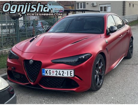 KG 242-IE, Alfa Romeo Giulia