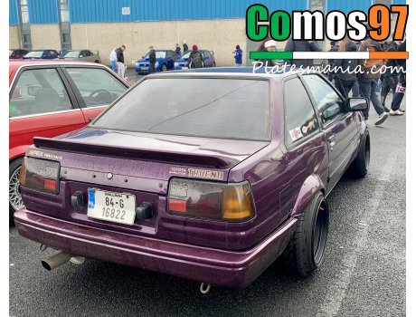 84-G-16822, Toyota Sprinter Trueno