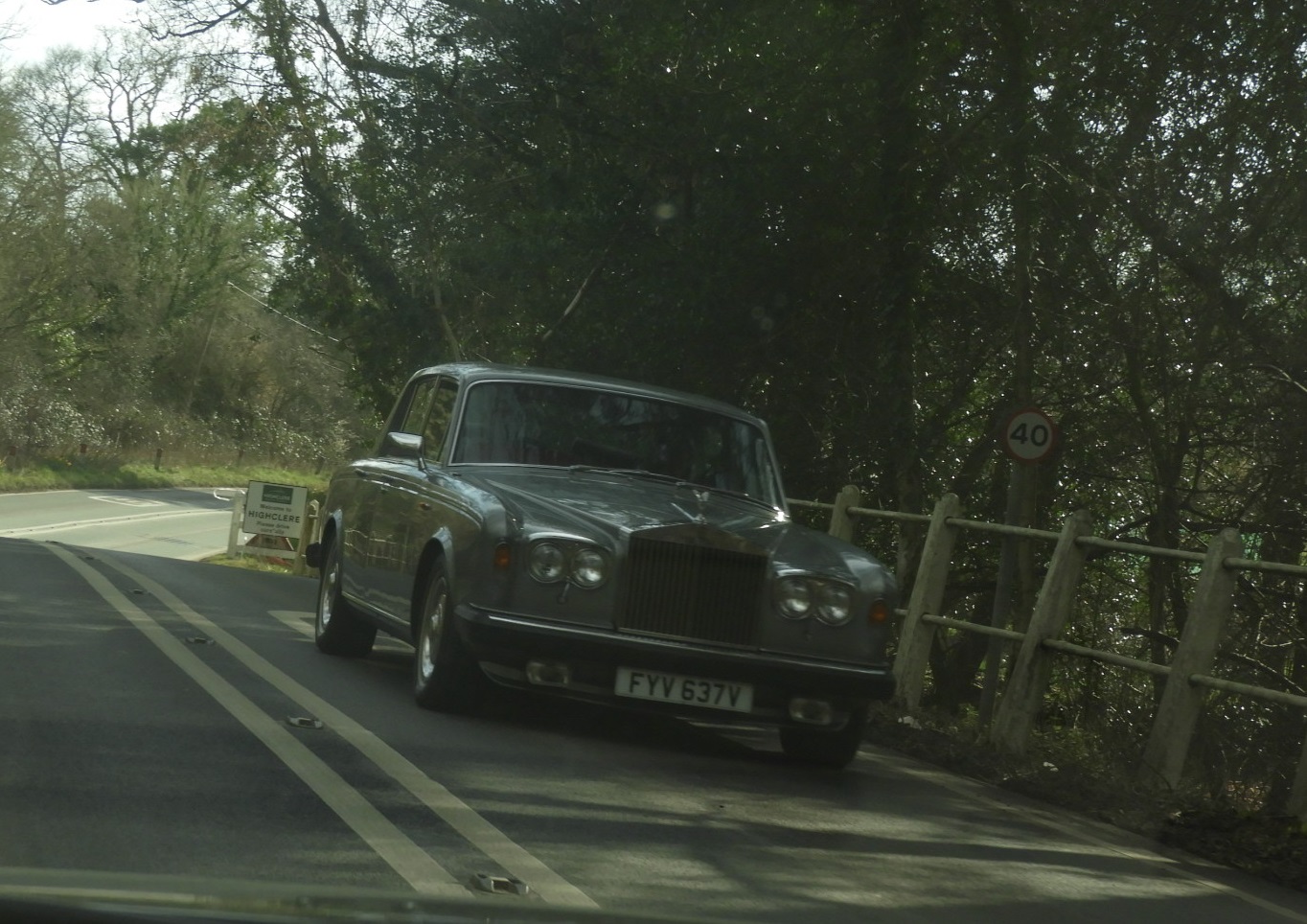 FYV637V, Rolls-Royce Silver Spirit 