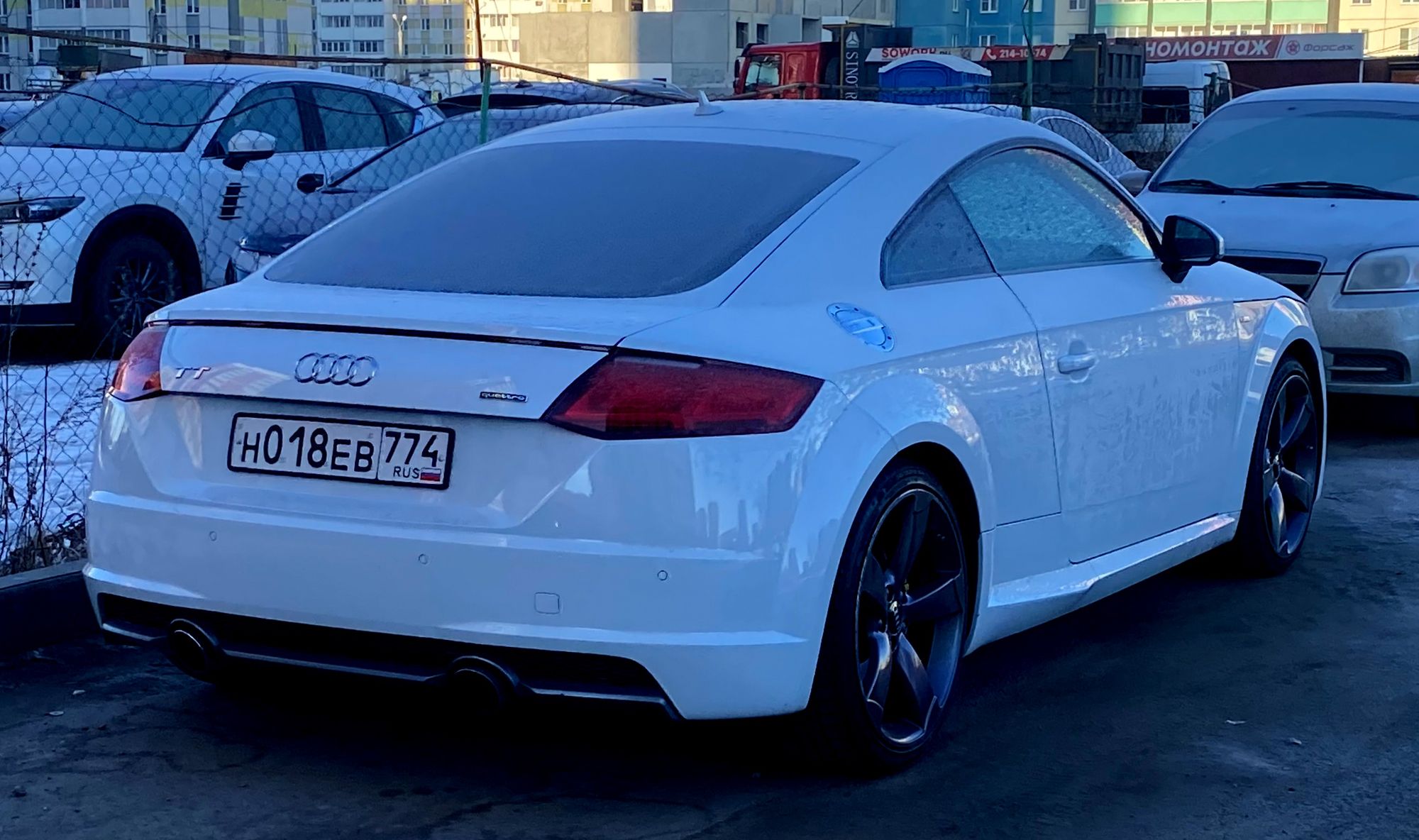 н 018 ев 774, Audi TT 3rd gen Coupé (8S3), 2014–2023