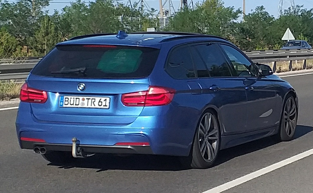 BÜD TR 61, BMW 3 Series 6th gen Touring (F31), 2012–2019