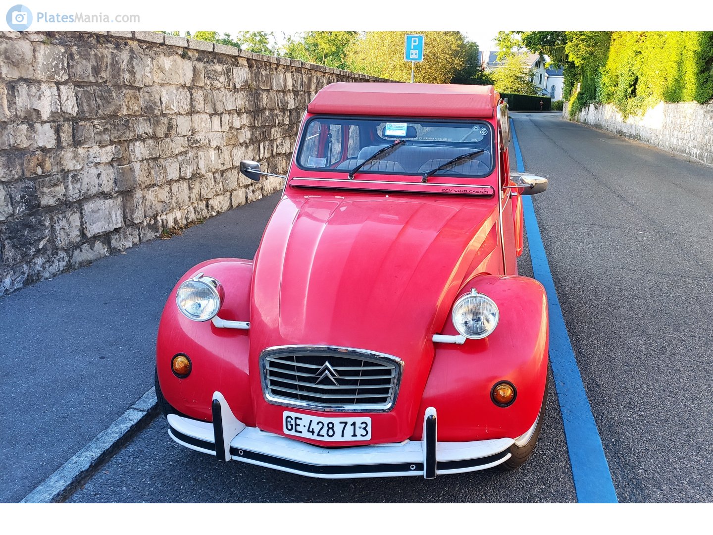 GE 428713, Citroёn 2CV 1st gen Sedan, 1949–1990