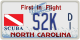 North Carolina, Specialty plates (XXXX A/B)