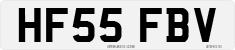 License plate of the United Kingdom, 2001 year system