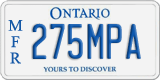 Ontario, Manufacturer (123MAB)