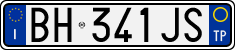 License plate of Italy, Cars (1994 year series)