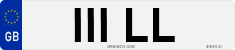 License plate of the United Kingdom, 1932 year system