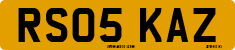License plate of the United Kingdom, 2001 year system