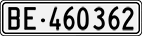 License plate of Switzerland, Cars