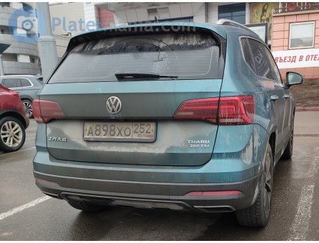 а898хо252, Volkswagen Tharu