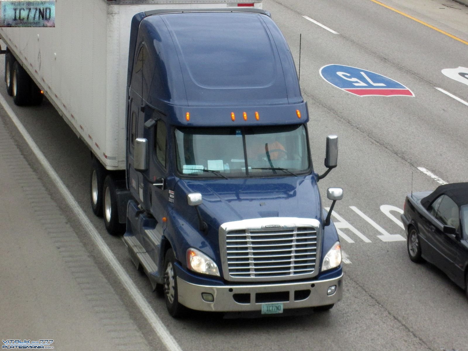 IC77ND, Freightliner Cascadia 1st gen Cascadia (2007–2013) / 2nd gen Cascadia Evolution (2012–2018)