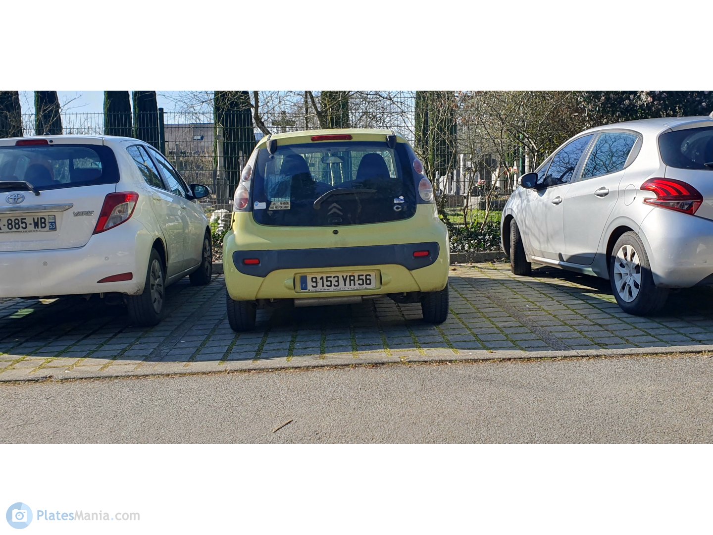 9153 YR 56, Citroёn C1 1st gen 3-door Hatch (B0), 2005–2014