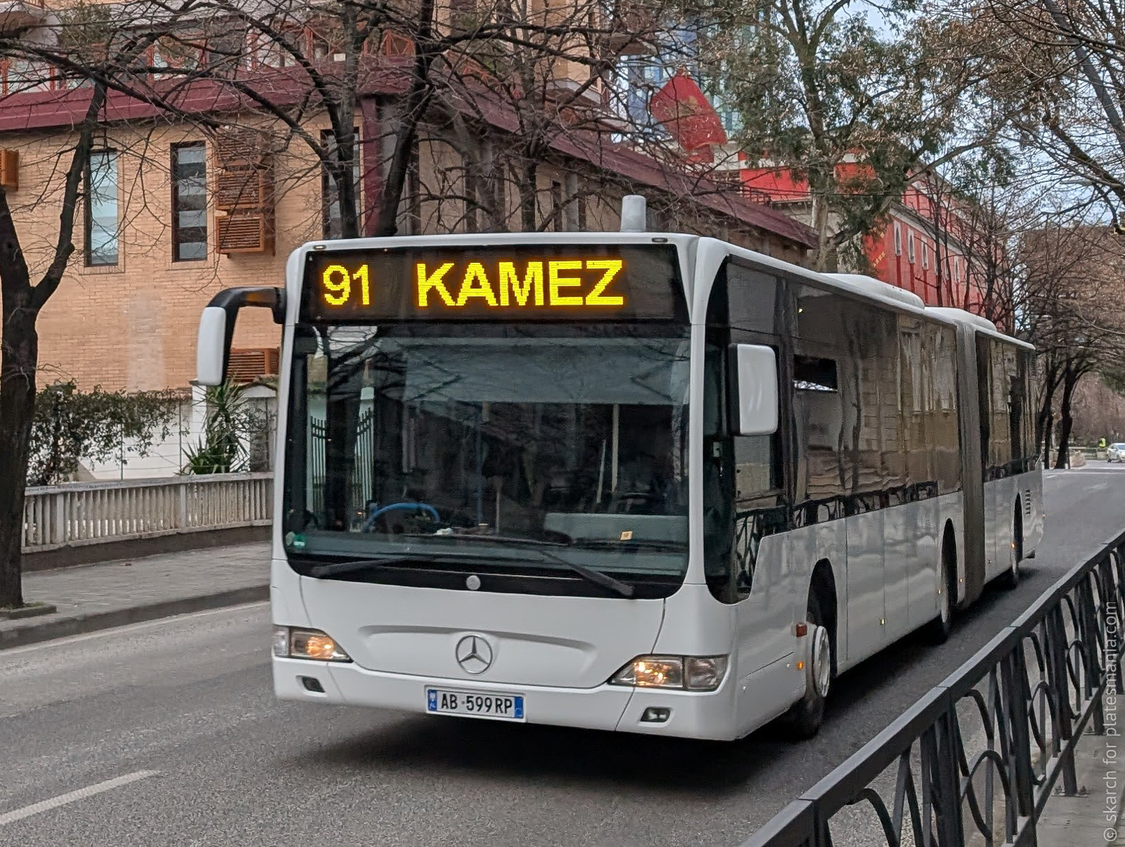 AB 599 RP, Mercedes-Benz Citaro 1st gen O530 G, facelift, 2006–2011