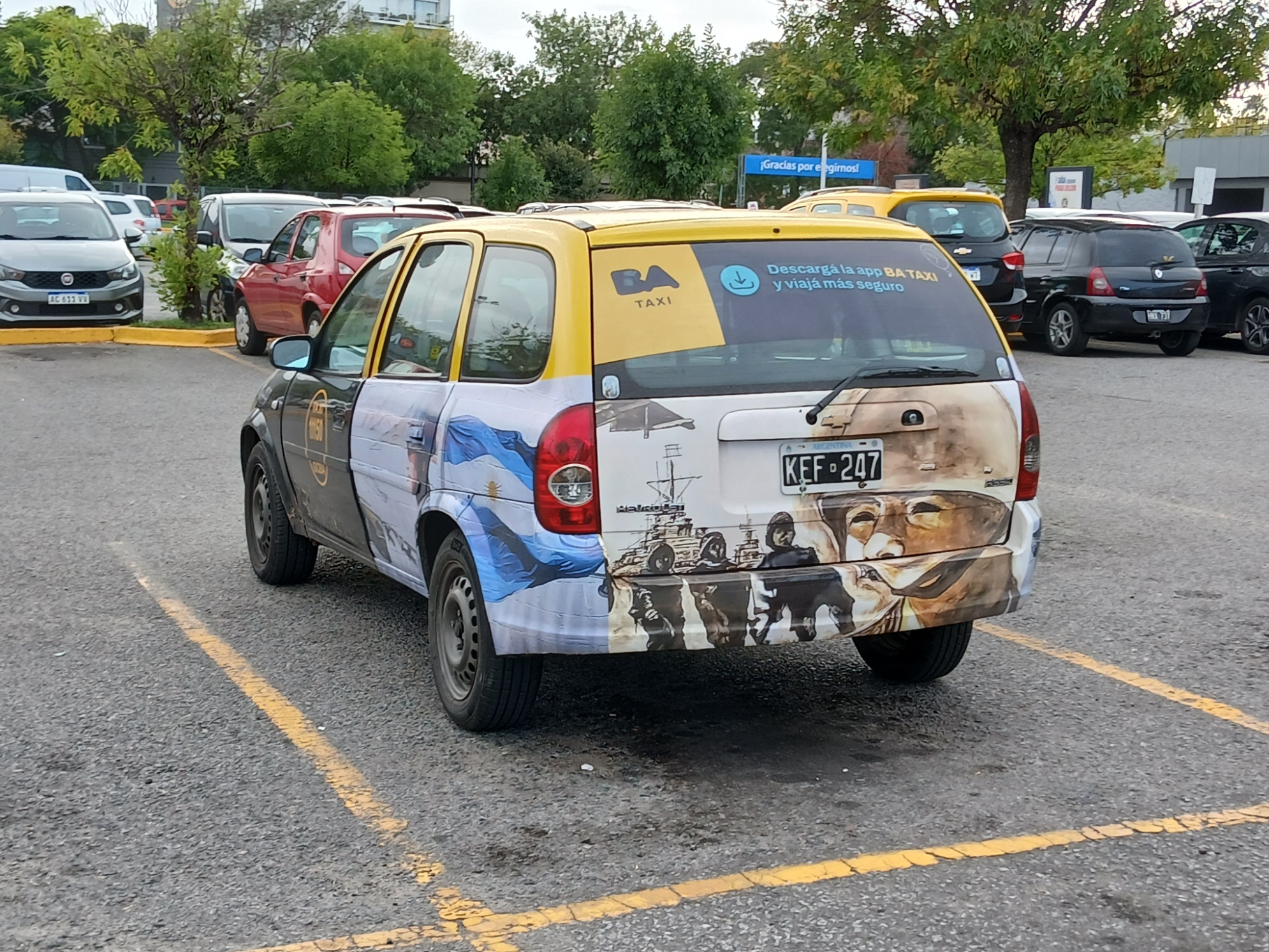 KEF 247, Chevrolet Classic 1st gen Wagon (GM4200; LATAM-market), facelift, 2010–2012