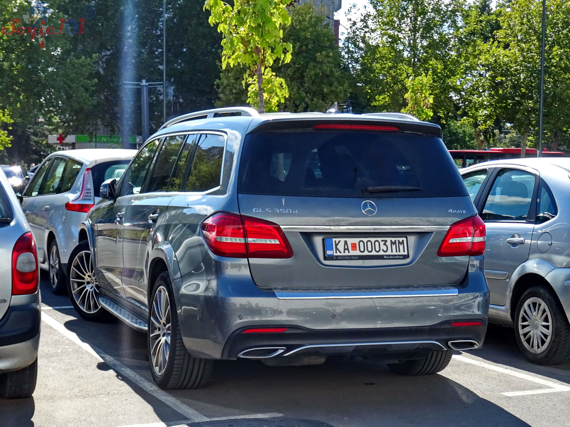 KA 0003 MM, Mercedes-Benz GLS-Klasse 1st gen (X166), 2016–2019