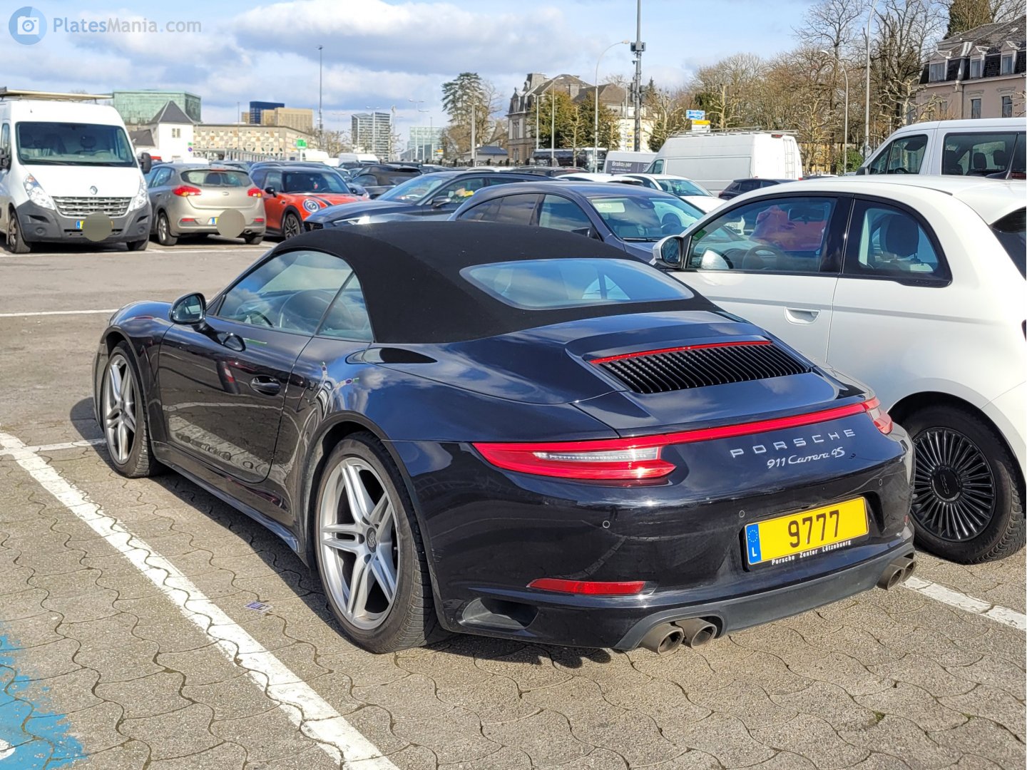 9777, Porsche 911 7th gen Cabrio (991.2), facelift, 2015–2019