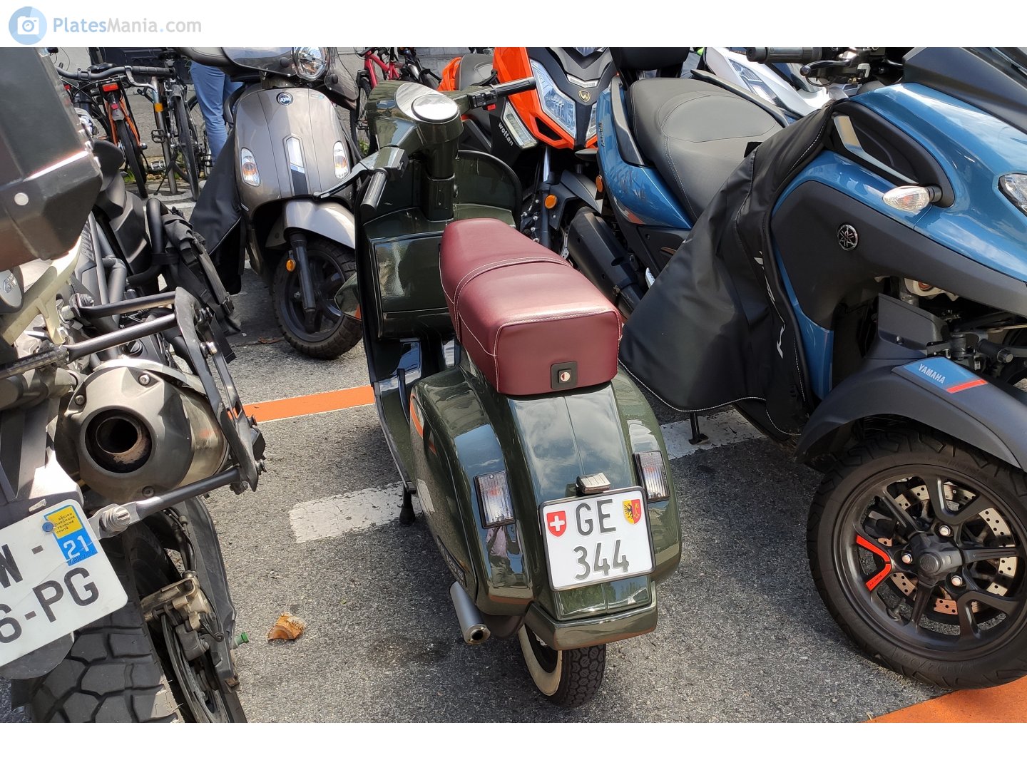 GE 344, Vespa P/PK/PL/PX PK 125, 1982–1986